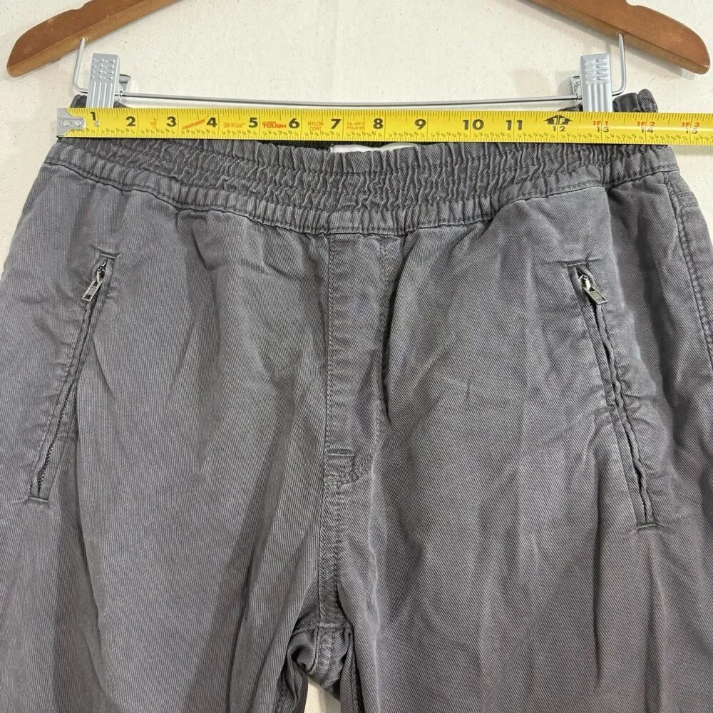 7 For All Mankind Ankle Pants Zipper Pocket Elastic Waist Soft Size 27 Women